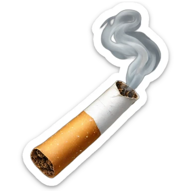 entire cigarette sticker