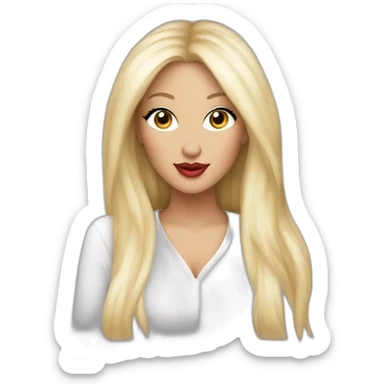 Christina aguilera sticker
