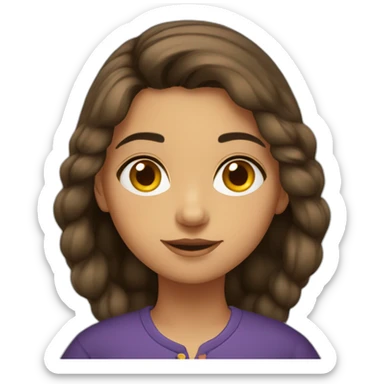 Armenian girl sticker