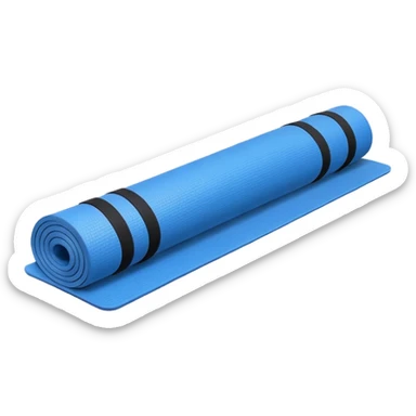 yoga matt sticker