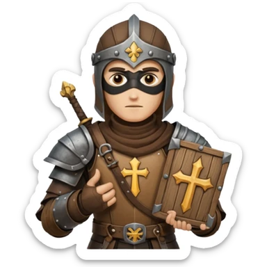 dnd 5e bandit cleric sticker
