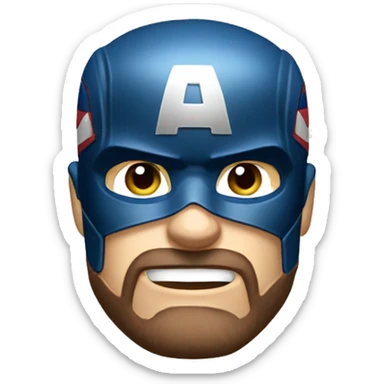 captain america  sticker