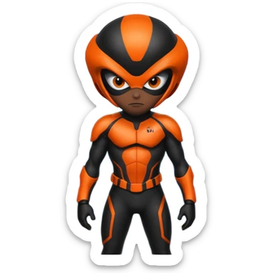 black manta sticker