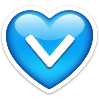 Verified blue tik emoji sticker