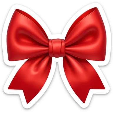 Laço vermelho sticker