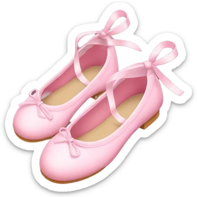 Ballerina shoes sticker