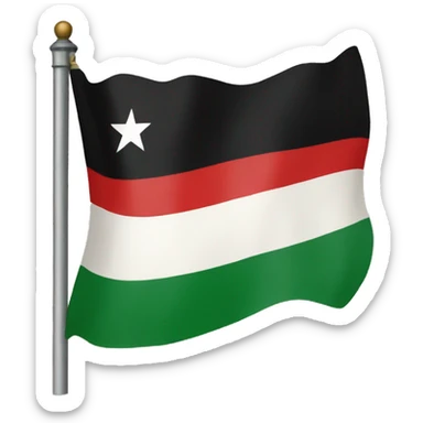 Syrian flag in 1930 sticker