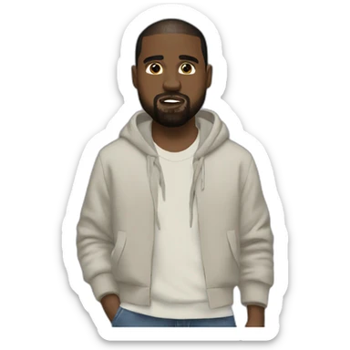 kanye west wear gap sticker