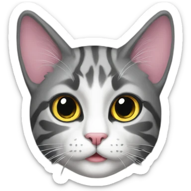 fabulous gay cat sticker