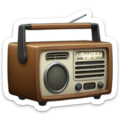 Radio sticker