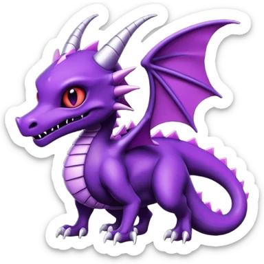 Cynder-Fakémon-hybrid-creature (full body)  sticker