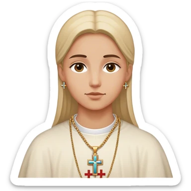 person catholic sticker