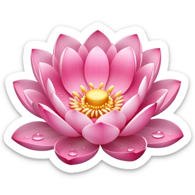Lotus sticker