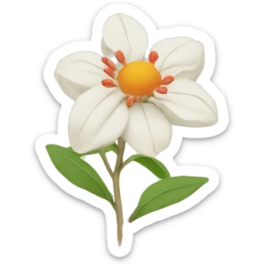 ashwagandha flower sticker