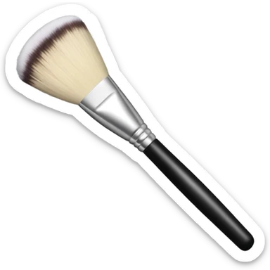 makeup brush sticker