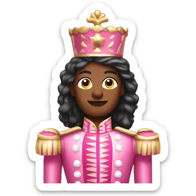 Pink Nutcracker sticker