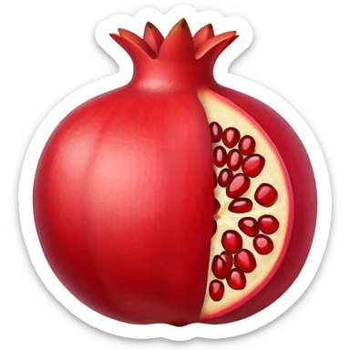 Pomegranate sticker