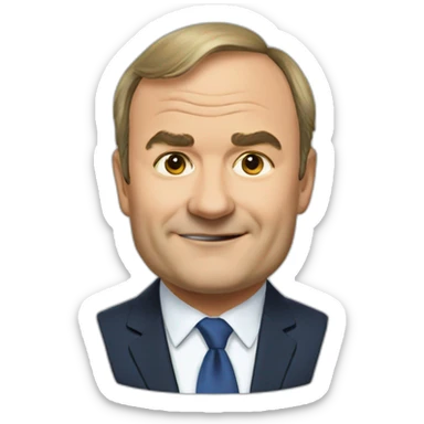 Liberal Democrat mp ed Davey sticker