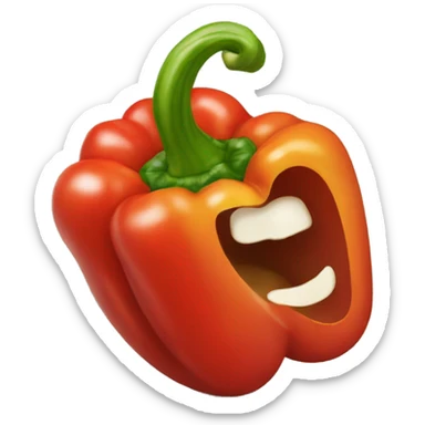 capsicum siices sticker