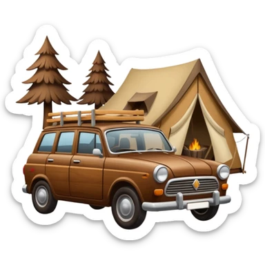 camp car sticker