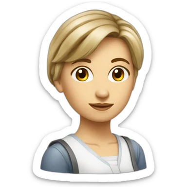 Sigma alena mocová girl architect sticker