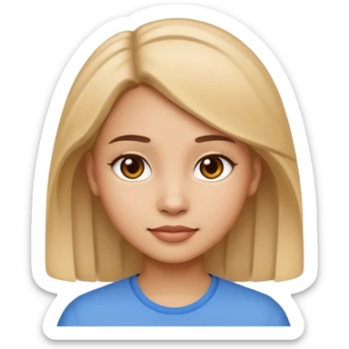 ios avtar imoji girl sticker