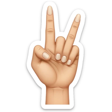 angry middle finger sticker