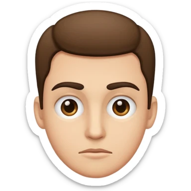 Eyebrow raise  sticker