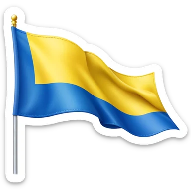 Ukraine flag  sticker