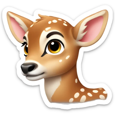 Fawn  sticker
