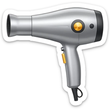 blow dryer  sticker