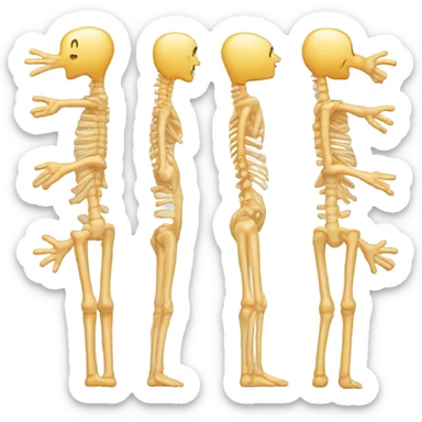 spinal alignmet sticker