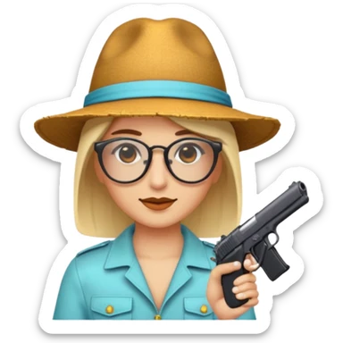 Quiero emojis para un canal de Twitch, transmite valorant y rust, y se llama LaPalomaSuprema sticker