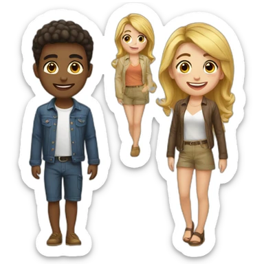 Meilleures amies sticker