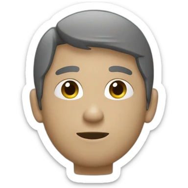 persona usando un teléfono sticker