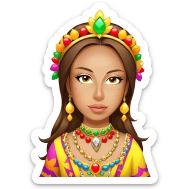 Colorful Parade Participant sticker