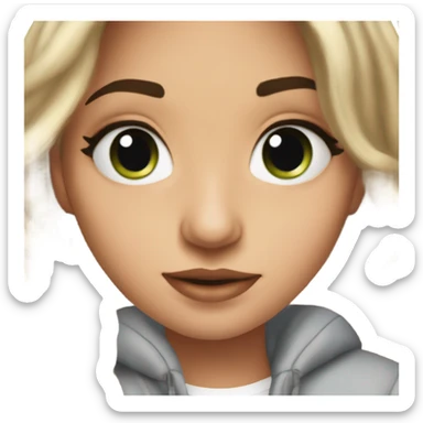 Mikey Madison actress realistic sticker