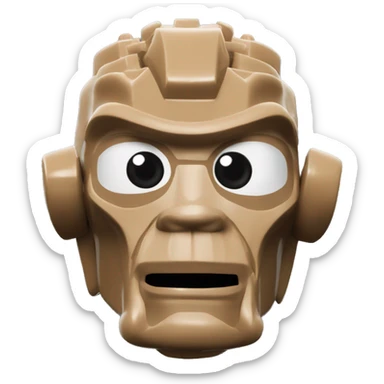 Lego plo koon  sticker