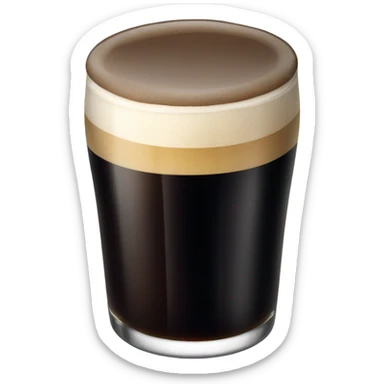 Guinness pint sticker
