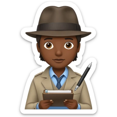 tabloid journalist sticker