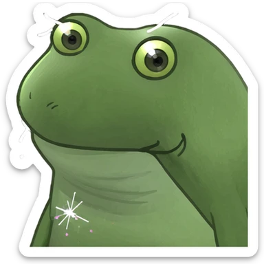 Purple heart with sparkles  sticker