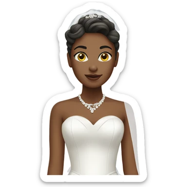 bride sticker