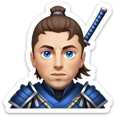 Warrior Samurai sticker