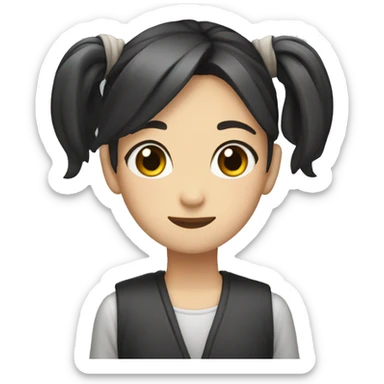 Rie with a lot of toyo sticker