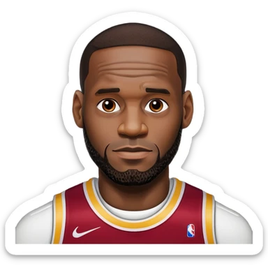 LeBron james sticker