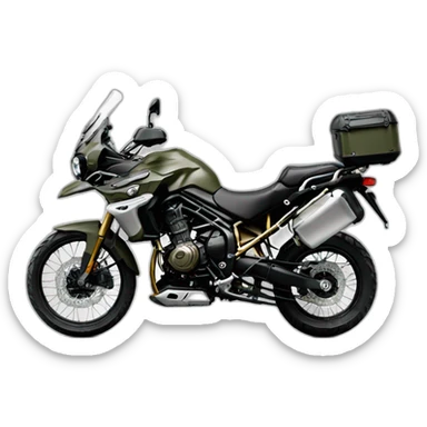 TRIUMPH Tiger Explorer 1200 XC khaki green sticker