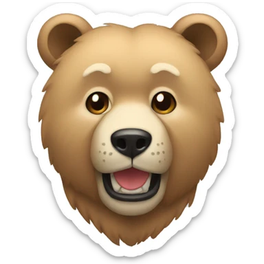 Oso sticker