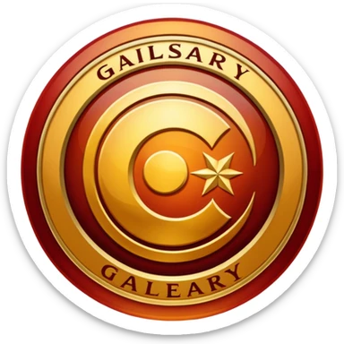 Galatasaray 5 yıldızlı logo sticker