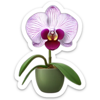 Phalenopsis Orchid sticker