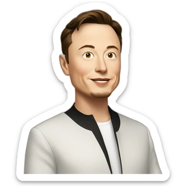 elon musk islamic sticker